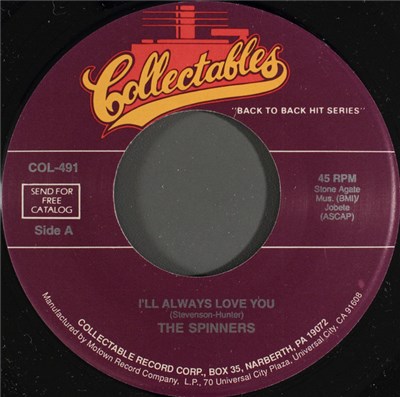 The Spinners - I'll Always Love You / Truly Yours download mp3 flac