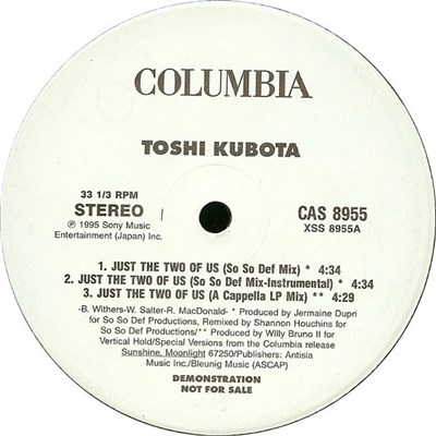 Toshi Kubota - Just The Two Of Us download mp3 flac