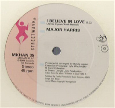 Major Harris - I Believe In Love download mp3 flac