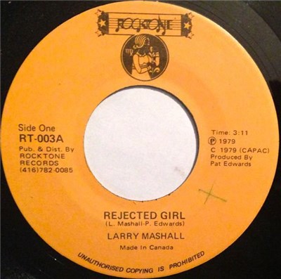 Larry Marshall - Rejected Girl / Maple Leaf Skank download mp3 flac