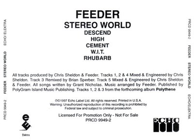 Feeder - Stereo World download mp3 flac