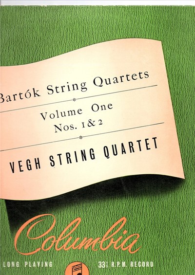 Bartók - Quatuor Végh - The String Quartets- Volume One download mp3 flac
