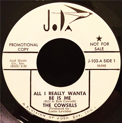 The Cowsills - All I Really Wanta Be Is Me / And The Next Day Too download mp3 flac