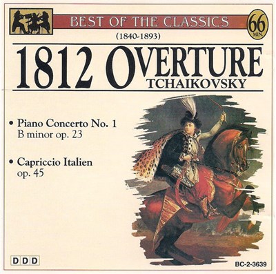 Pyotr Ilyich Tchaikovsky - 1812 Overture; Piano Conerto No. 1 B Minor Op. 23; Capricio Italien Op. 45 download mp3 flac