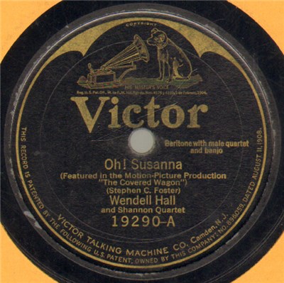 Wendell Hall And Shannon Quartet - Oh! Susanna / Gwine To Run All Night download mp3 flac