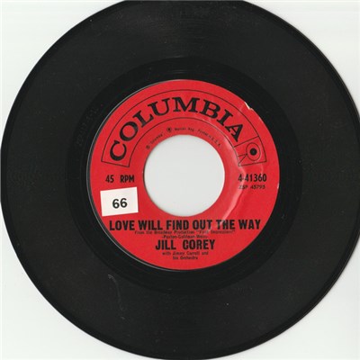 Jill Corey with Jimmy Carroll And His Orchestra - Love Will Find Out The Way / Dream Boy download mp3 flac