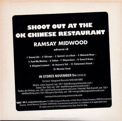 Ramsay Midwood - Shoot Out At The Ok Chinese Restaurant download mp3 flac