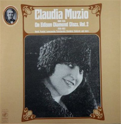Claudia Muzio - On Edison Diamond Discs, Vol. 2 1920-1921 download mp3 flac