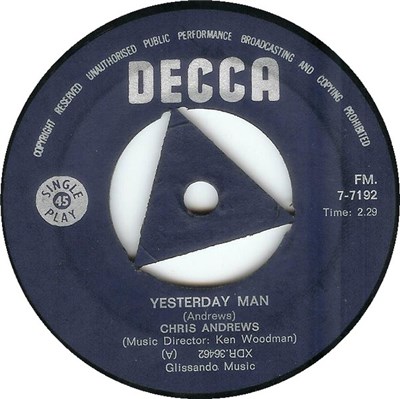 Chris Andrews - Yesterday Man download mp3 flac