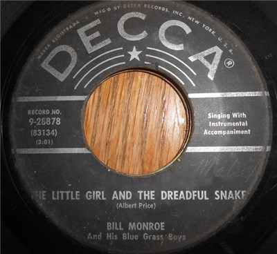 Bill Monroe & His Blue Grass Boys - The Little Girl And The Dreadful Snake / Memories Of Mother And Dad download mp3 flac