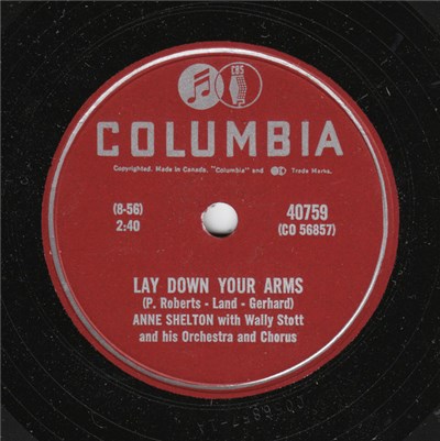 Anne Shelton - Lay Down Your Arms / The Madonna In Blue download mp3 flac