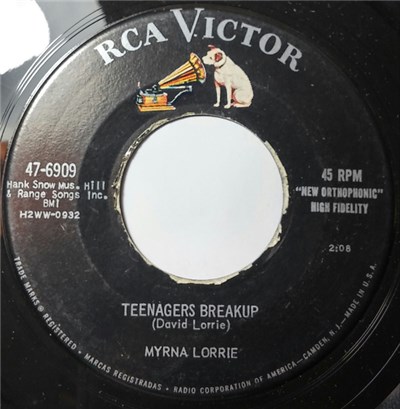 Myrna Lorrie - Teenager's Breakup / Just Released download mp3 flac