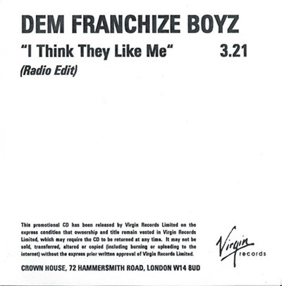 Dem Franchize Boyz - I Think They Like Me download mp3 flac