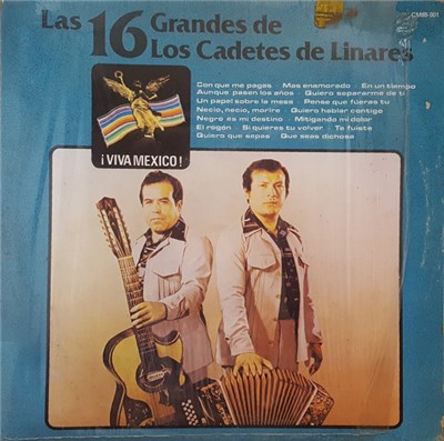 Los Cadetes De Linares - Las 16 Grandes De Los Cadetes De Linares download mp3 flac