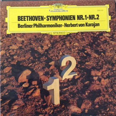 Ludwig van Beethoven, Herbert von Karajan, Berliner Philharmoniker - Symphonie Nr. 1 C-due op.21; Nr. 2 D-due op.36 download mp3 flac