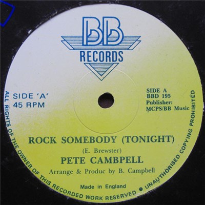 Pete Campbell - Rock Somebody (Tonight) / Ladies Only download mp3 flac