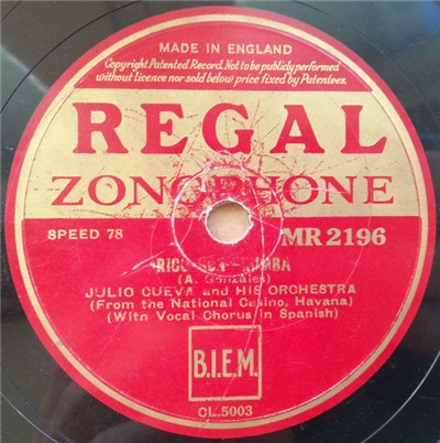 Julio Cueva And His Orchestra - Rico-Son / Una Cubana Y Una Inglesa download mp3 flac