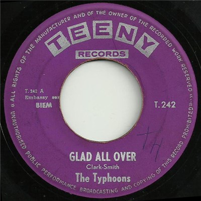 The Typhoons, Mike Redway - Glad All Over / I'm The Lonely One download mp3 flac