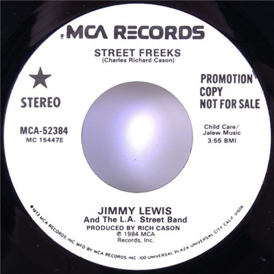 Jimmy Lewis And The L.A. Street Band - Street Freeks download mp3 flac