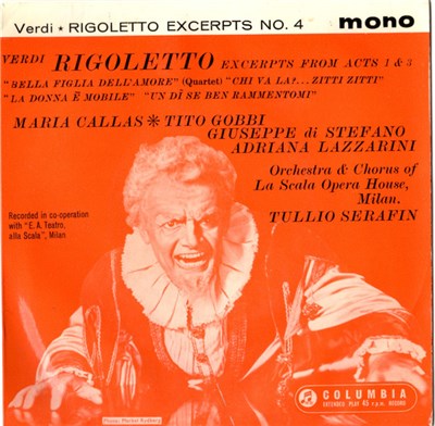 Maria Callas, Tito Gobbi, Giuseppe di Stefano, Adriana Lazzarini - Verdi Rigoletto Excerpts No. 4 From Acts 1 & 3 download mp3 flac