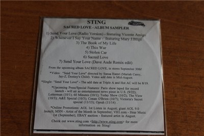 Sting - Sacred Love download mp3 flac