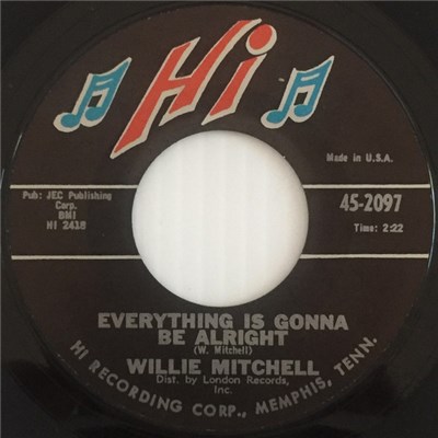 Willie Mitchell - Everything Is Gonna Be Alright download mp3 flac