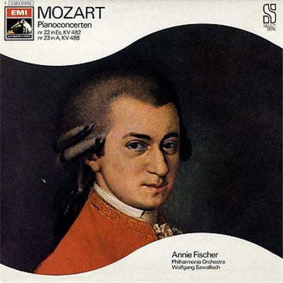Annie Fischer, Philharmonia Orchestra, Wolfgang Sawallisch - Mozart - Pianoconcerten Nr. 22 In Es, KV 482 / Nr. 23 In A, KV 488 download mp3 flac
