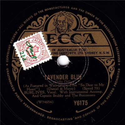 Burl Ives - Lavender Blue / Billy Boy download mp3 flac