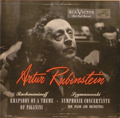 Serge Rachmaninoff, Karol Szymanowski / Arthur Rubinstein, Walter Susskind Conducting Philharmonia Orchestra, Alfred Wallenstein Conducting Los Angeles Philharmonic Orchestra - Rhapsody On A Theme Of Paganini & Symphonie Concertante download mp3 flac