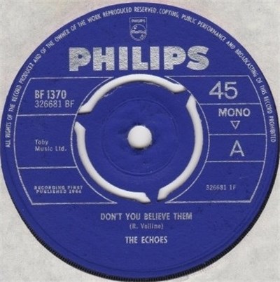 The Echoes - Don't You Believe Them download mp3 flac