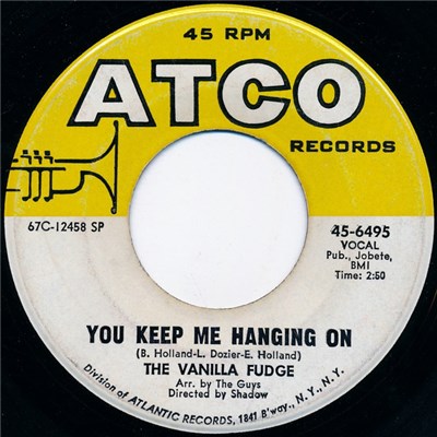 The Vanilla Fudge - You Keep Me Hanging On / Take Me For A Little While download mp3 flac