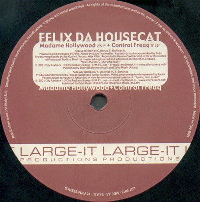 Felix Da Housecat - Madame Hollywood / Control Freaq download mp3 flac