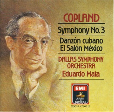 Copland, Dallas Symphony Orchestra, Eduardo Mata - Symphony No.3 / Danzón Cubano / El Salón México download mp3 flac