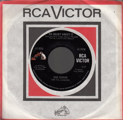 Don Gibson With The Jordanaires - All My Love / No Doubt About It download mp3 flac