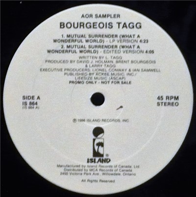 Bourgeois Tagg - Mutual Surrender download mp3 flac