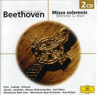 Ludwig van Beethoven — Margaret Price · Christa Ludwig · Wiesław Ochman · Martti Talvela - Wiener Staatsopernchor · Wiener Philharmoniker · Karl Böhm, Karl Richter - Missa Solemnis / Messe C-dur download mp3 flac