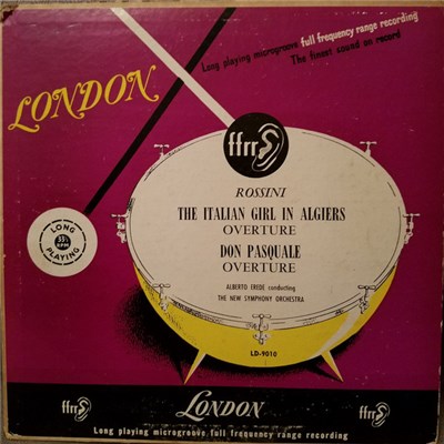 Alberto Erede Conducting The New Symphony Orchestra - The Italian Girl In Algiers - Overture / Don Pasquale - Overture download mp3 flac