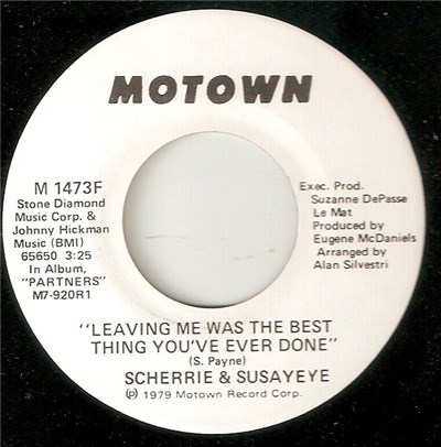 Scherrie & Susaye - Leaving Me Was The Best Thing You've Ever Done download mp3 flac