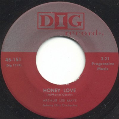 Arthur Lee Maye, Johnny Otis Orchestra - Honey Love / At My Front Door download mp3 flac