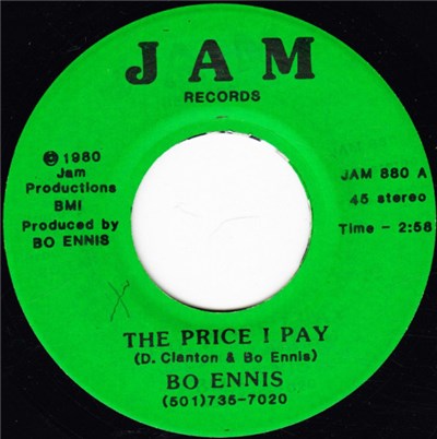 Bo Ennis - The Price I Pay / Losing You download mp3 flac