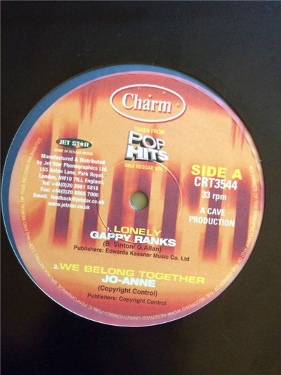 Gappy Ranks / Jo-Anne / Singing Melody - Lonely / We Belong Together / Let Me Love You download mp3 flac