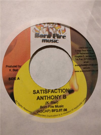 Anthony B - Satisfaction download mp3 flac