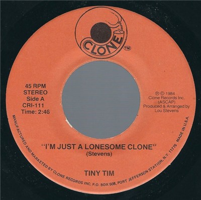 Tiny Tim - I'm Just A Lonesome Clone / I'm The One (That They're Crazy About) download mp3 flac