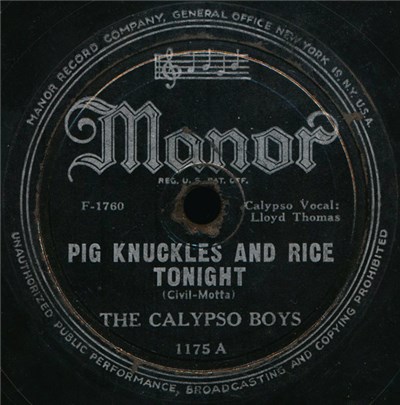 The Calypso Boys - Pig Knuckles And Rice Tonight / Ay! Chickie Boom download mp3 flac