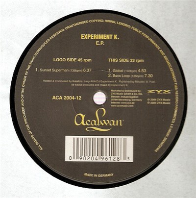 Experiment K - E.P. download mp3 flac