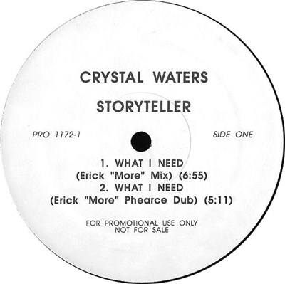 Crystal Waters - What I Need / 100% Pure Love download mp3 flac