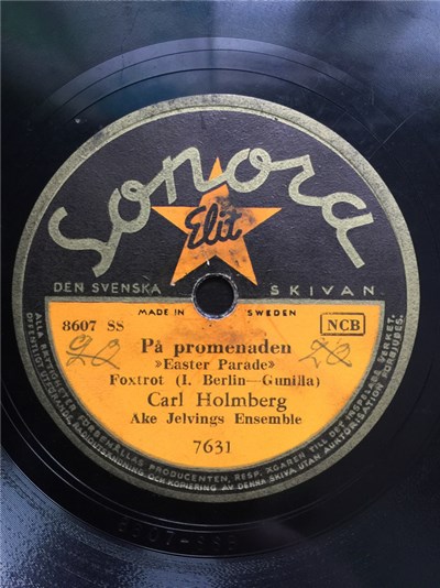Carl Holmberg, Åke Jelvings Ensemble - På Promenaden / När Det Våras Ibland Bergen download mp3 flac