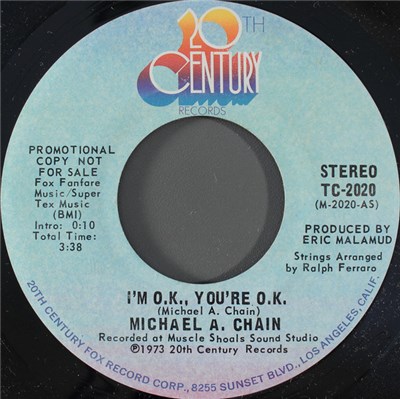 Michael A. Chain - I'm O.K., You're O.K. download mp3 flac