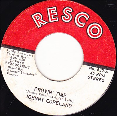 Johnny Copeland - Provin' Time / Love Prayer download mp3 flac