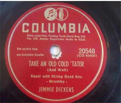 Jimmie Dickens - Take An Old Cold Tater (And Wait) / Pennies For Papa download mp3 flac